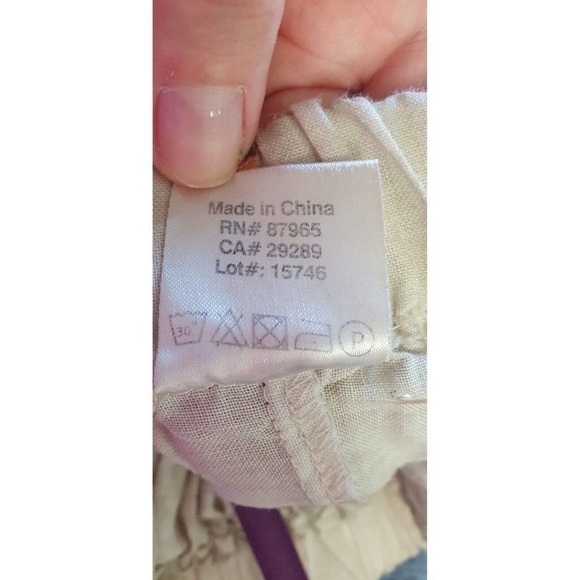 Elan Chambray Jumpsuit Sze L - Picture 8 of 12